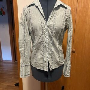 Old Navy Light blue Button-Down Shirt
